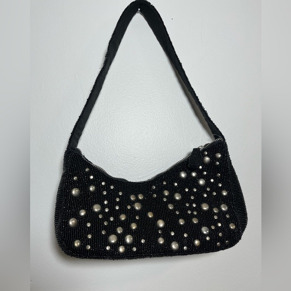 Asymmetric Beaded Shoulder Bag by Anthropologie - Picture 6 of 13